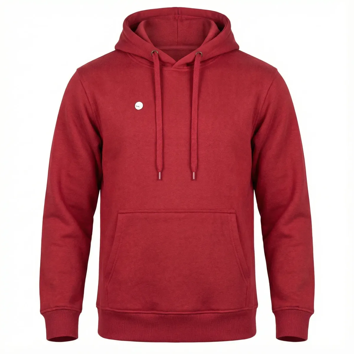 🍷 Premium Maroon Winter Hoodie | Men’s Warm Casual Hoodie