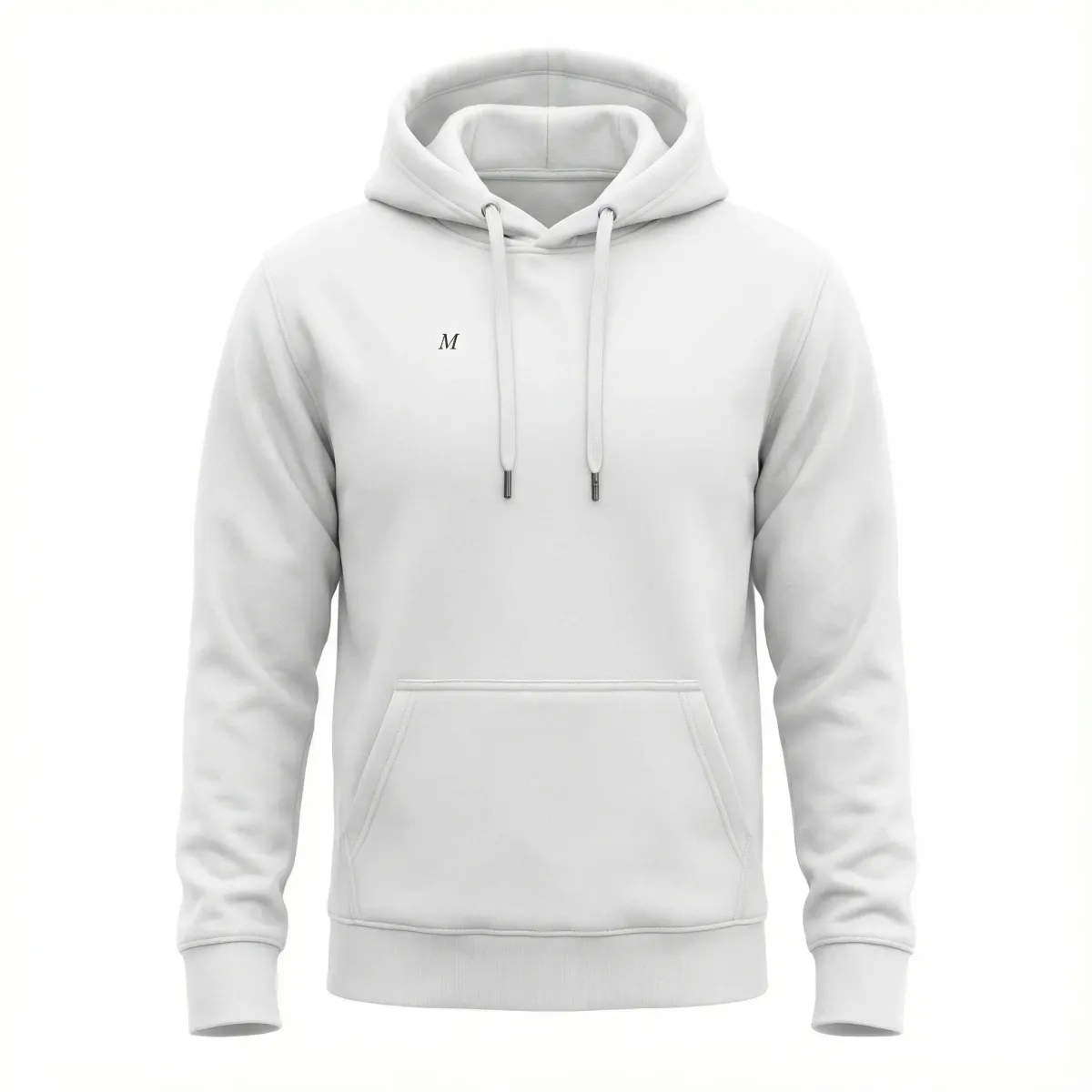 🖤 Premium White Winter Hoodie | Men’s Warm & Stylish Hoodie